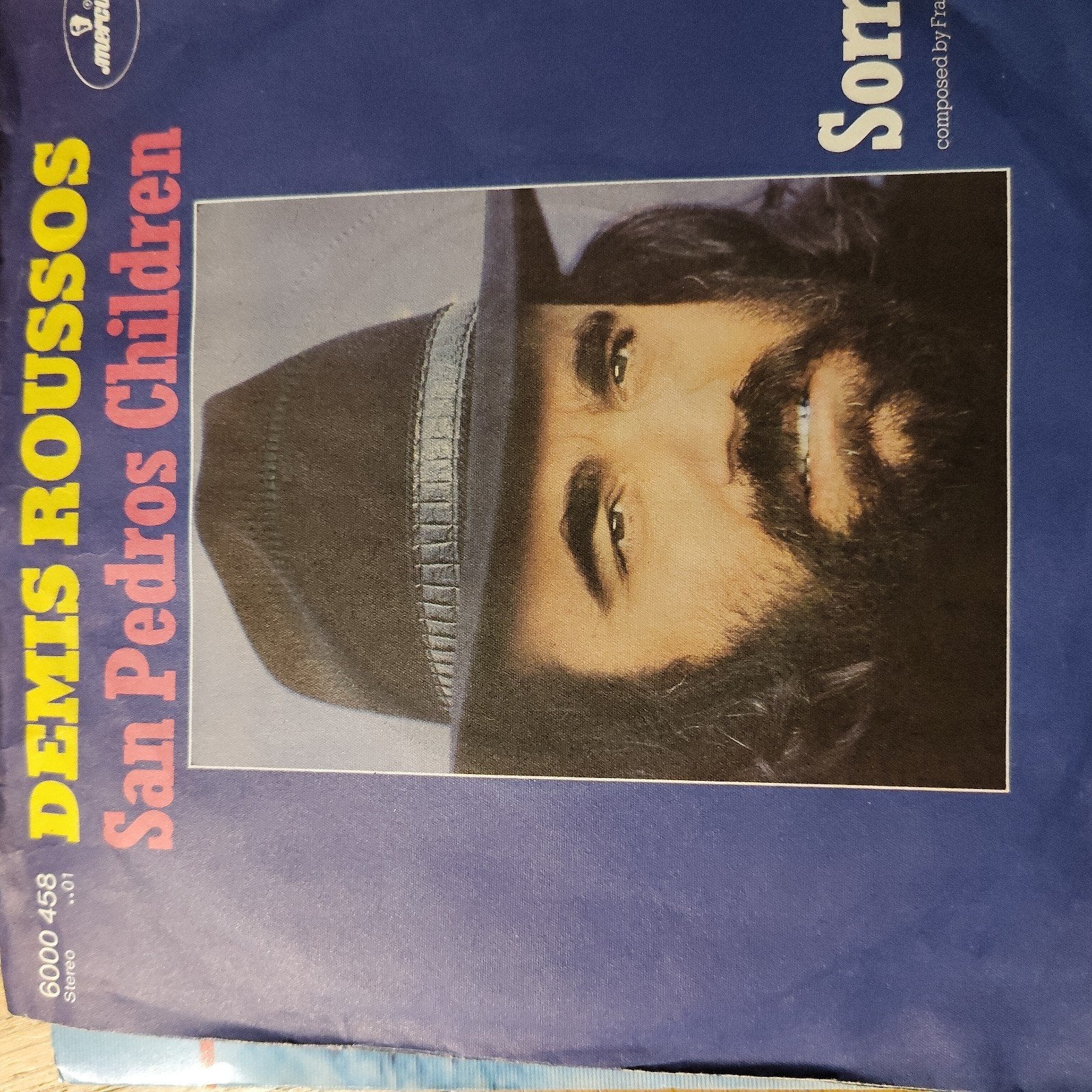 Demis Roussos - San Pedros Children (Vinyl Single), Ophalen of Verzenden, Gebruikt, 7 inch, EP
