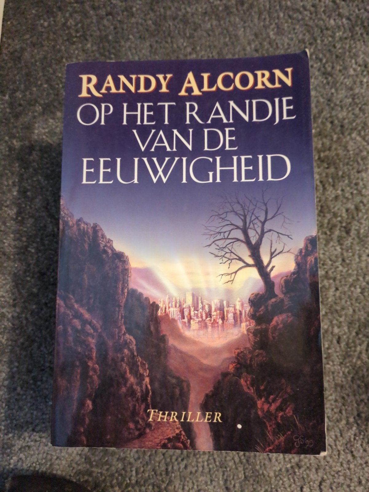 Randy Alcorn - Op het randje van de eeuwigheid (Thriller), Boeken, Ophalen of Verzenden, Gelezen, Randy Alcorn, Wereld overig