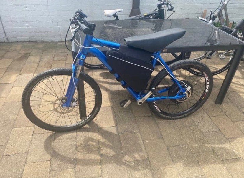 Conversion kit 1000W 48V 10,4Ah met fiets, Ophalen, Zo goed als nieuw
