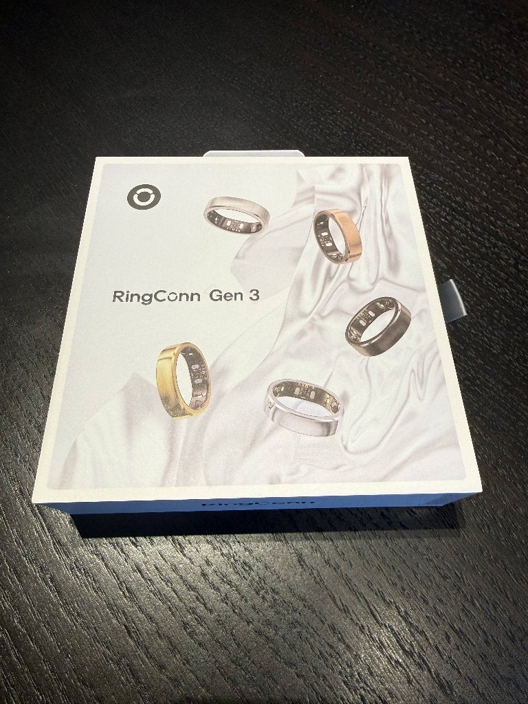 RingConn Gen 3 (Future Silver Size 12), IOS, Ophalen of Verzenden, Zo goed als nieuw, Waterdicht