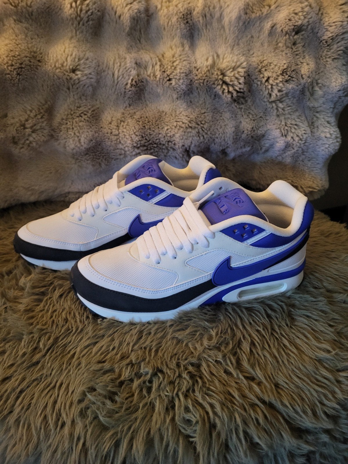 Nike Air Max BW White Persian Violet - Maat 42 - Nieuw, Kleding | Heren, Wit, Nike, Nieuw, Ophalen of Verzenden