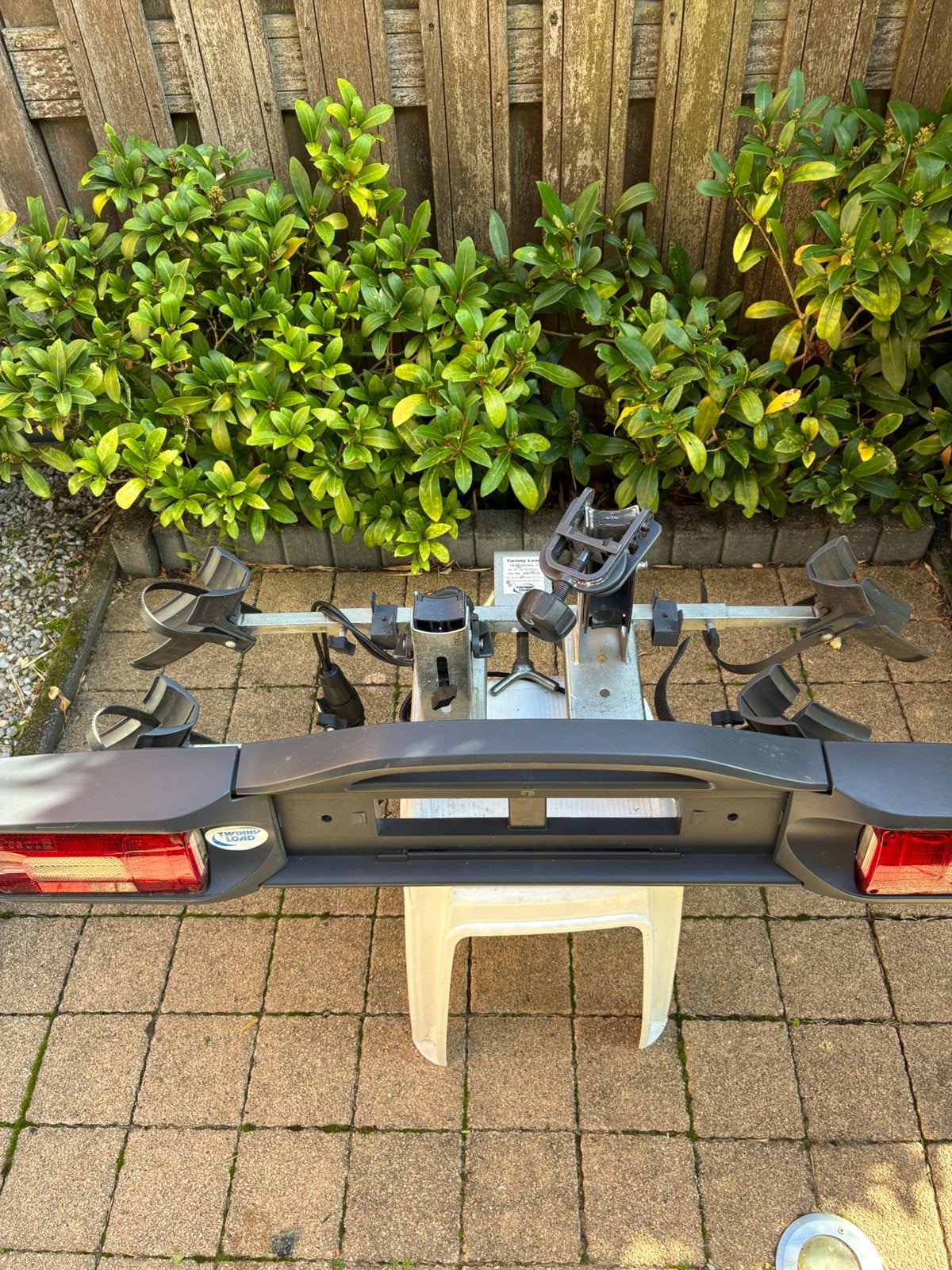 Twinny-Load traditional C fietsdrager onderdelen nodig ?, Auto diversen, Verzenden, 2 fietsen, Gebruikt, Trekhaakdrager