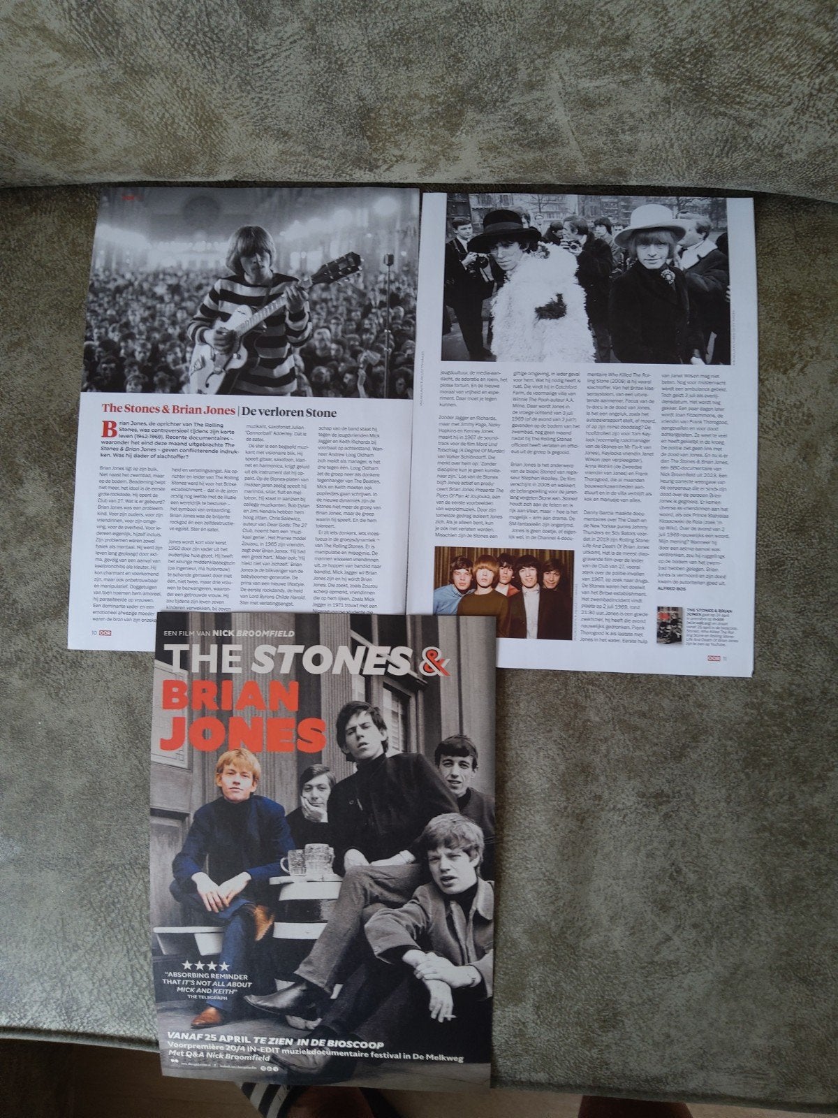 The Rolling Stones en Brian Jones, Ophalen of Verzenden, Boek, Tijdschrift of Artikel