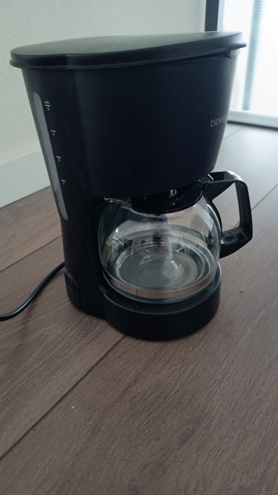 koffiezetapparaat camping caravan 5 kopjes nieuw, Witgoed en Apparatuur, Afneembaar waterreservoir, Koffiemachine, Gemalen koffie