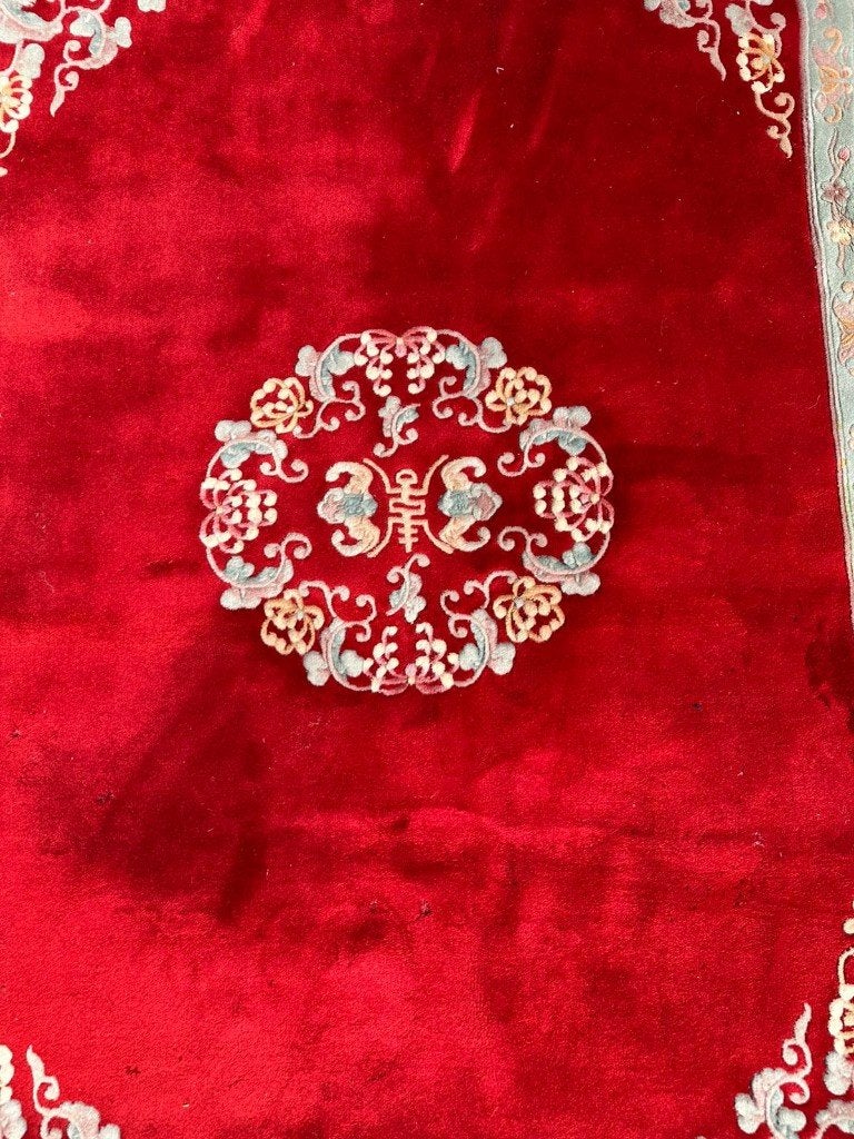 Elegant Chinees tapijt – 265 x 180 cm – rustgevend design, Gebruikt, 200 cm of meer, Ophalen of Verzenden, NA