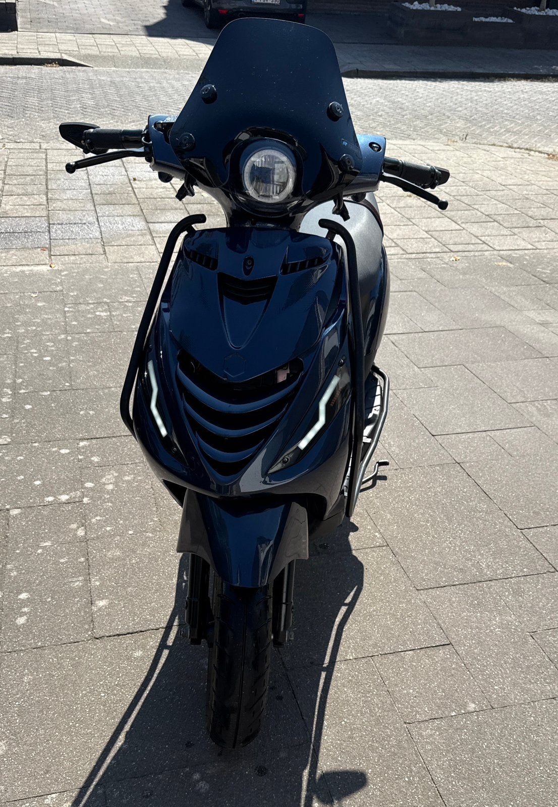 Piaggio Zip 4T 50CC Midnight blue. (Eerste eigenaar), Fietsen en Brommers, Scooters | Piaggio, Ophalen, Maximaal 45 km/u, Zip