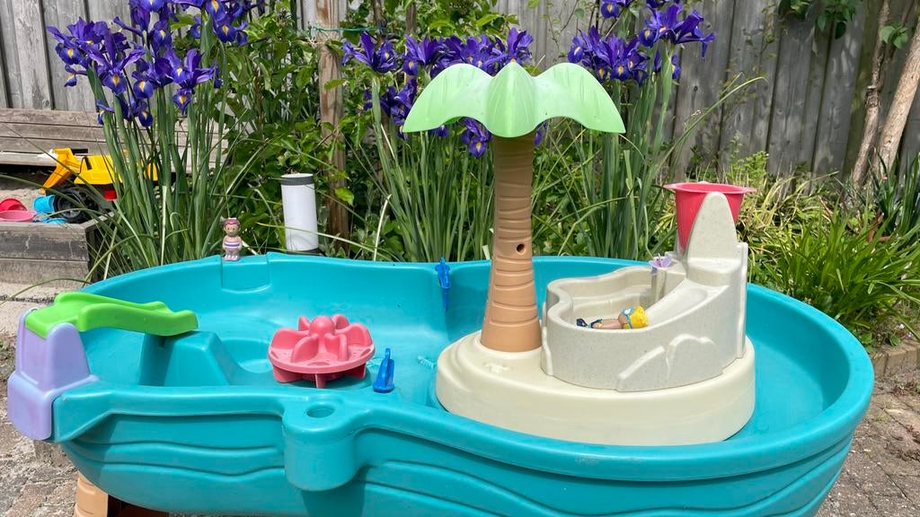 Step2 Watertafel Splish Splash met Palmboom en Accessoires, Ophalen, Gebruikt, Jongen of Meisje