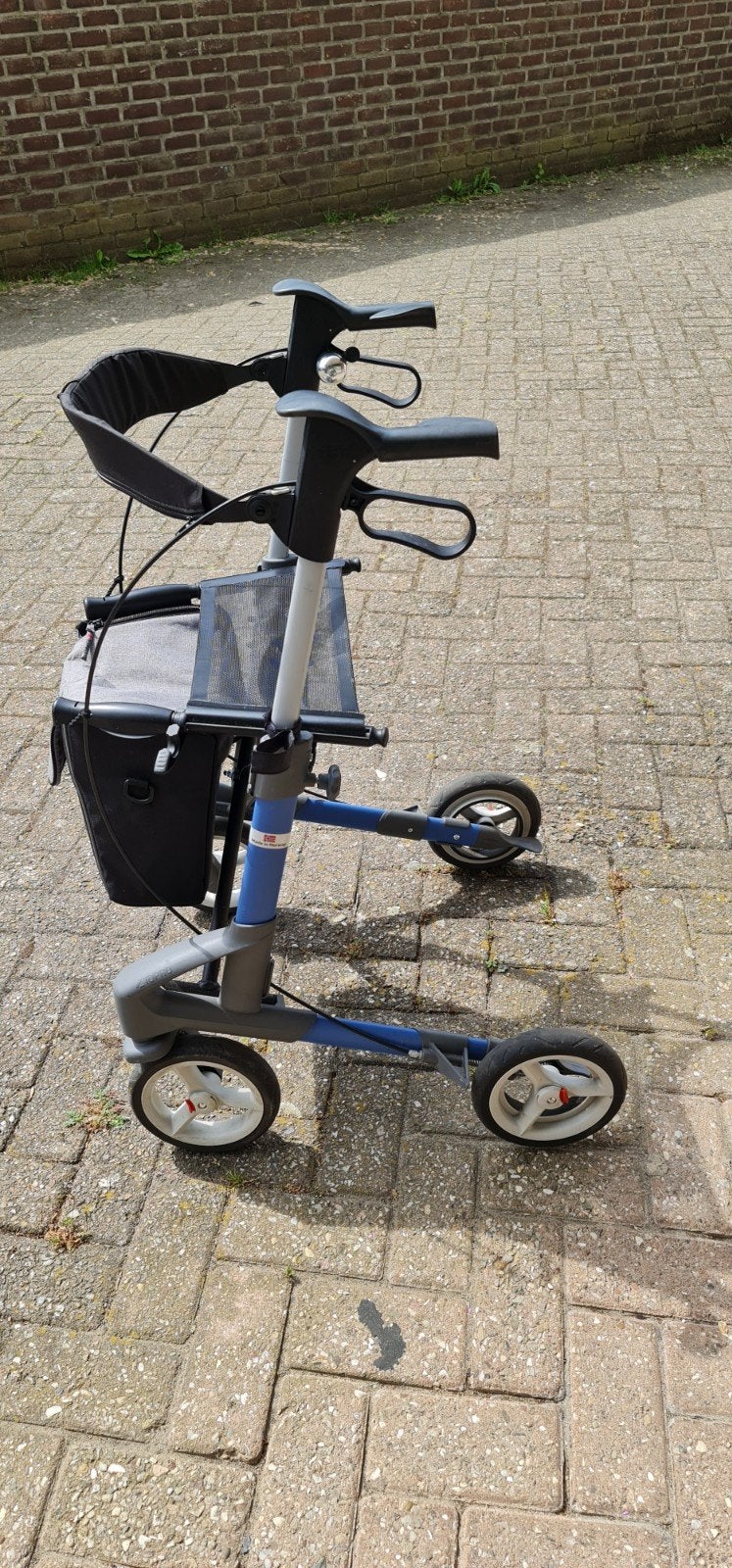 Topro Troja 5G medium blauw, Diversen, Rollators, Ophalen, Opvouwbaar, Zo goed als nieuw