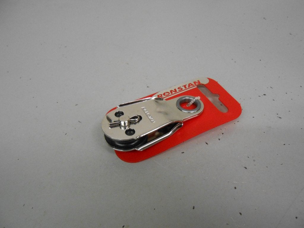 RVS Blok, Katrol voor 3 mm Kabel of Dyneema, Ophalen of Verzenden, Nieuw, Lijn of Blok