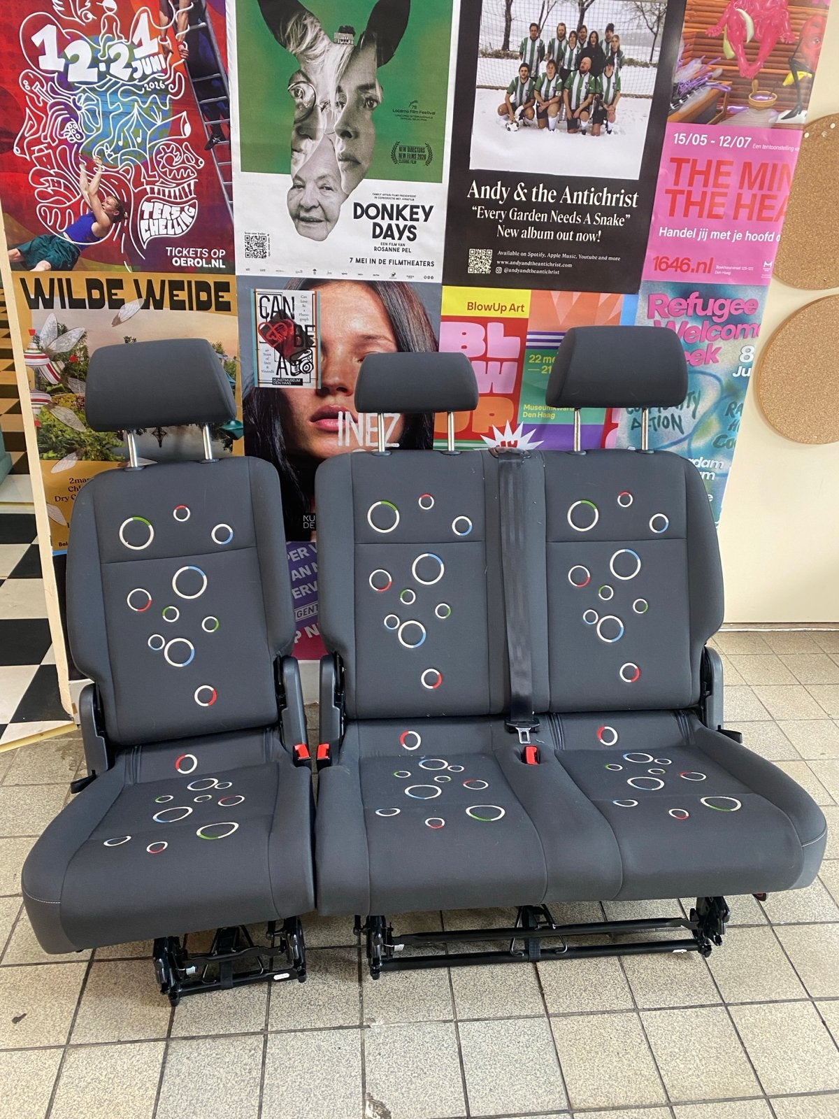Volkswagen Caddy 2011 Achterbanken - Passagiersstoelen, Auto-onderdelen, Ophalen, Gebruikt, Volkswagen