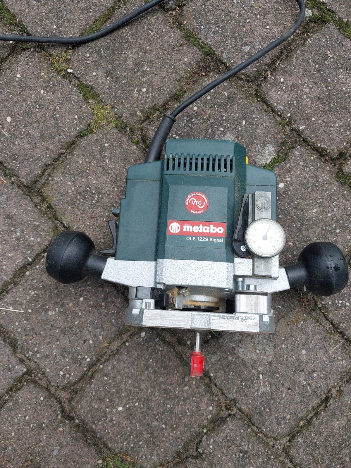 Metabo OF E 1229 Signal Bovenfrees - Gebruikt, Gebruikt, Verzenden, Bovenfrees, Metabo