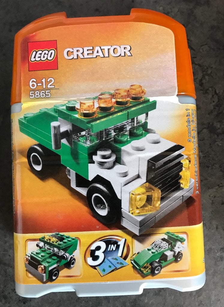 LEGO Creator Mini kiepwagen - 5865, Ophalen of Verzenden, Zo goed als nieuw, Lego, Creator