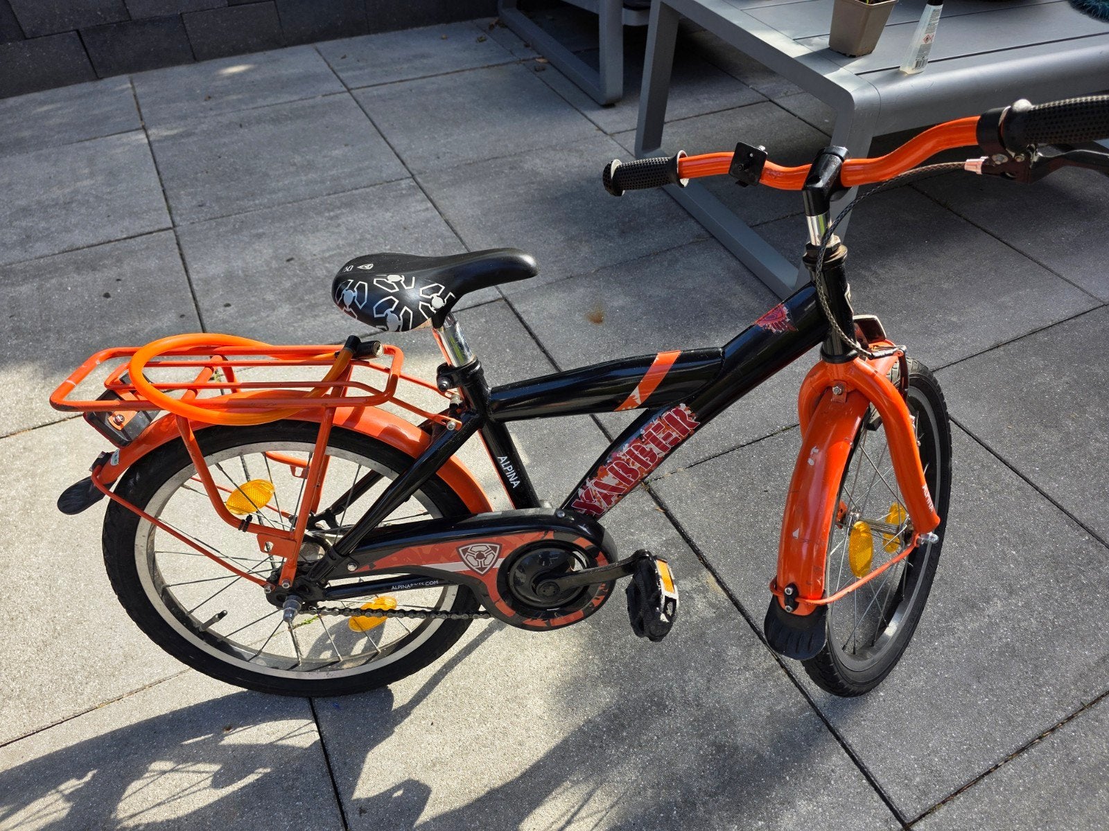 18 inch Alpina Yabber jongensfiets - Gebruikt, goed werkend, Fietsen en Brommers, Fietsen | Heren | Herenfietsen, Ophalen