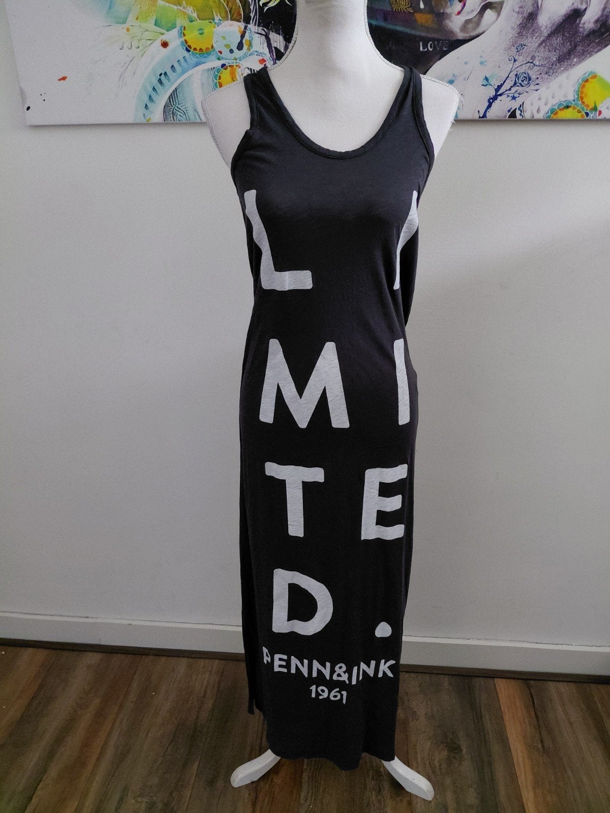 Prachtige Penn&Ink jurk maat L, Kleding | Dames, Maat 42/44 (L), Ophalen of Verzenden, Zo goed als nieuw, Penn&Ink