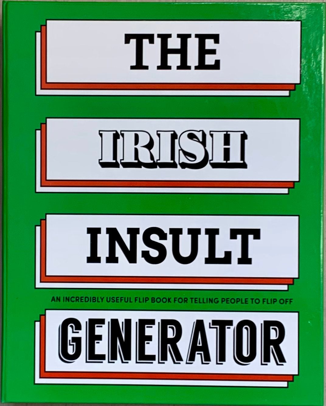 The Irish Insult Generator [2018] Hardcover, Ophalen of Verzenden, Gelezen, Overige typen