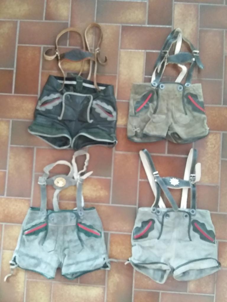4 x Kinder lederhose, Ophalen of Verzenden, Jongen of Meisje