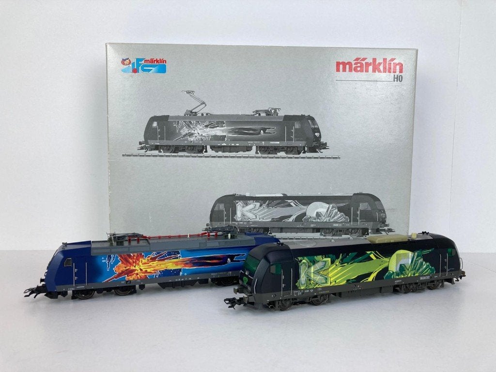 Märklin 36837 - Locomotievenset "Superman" BR 185 / Rh 2016, Wisselstroom, Treinset, -, -