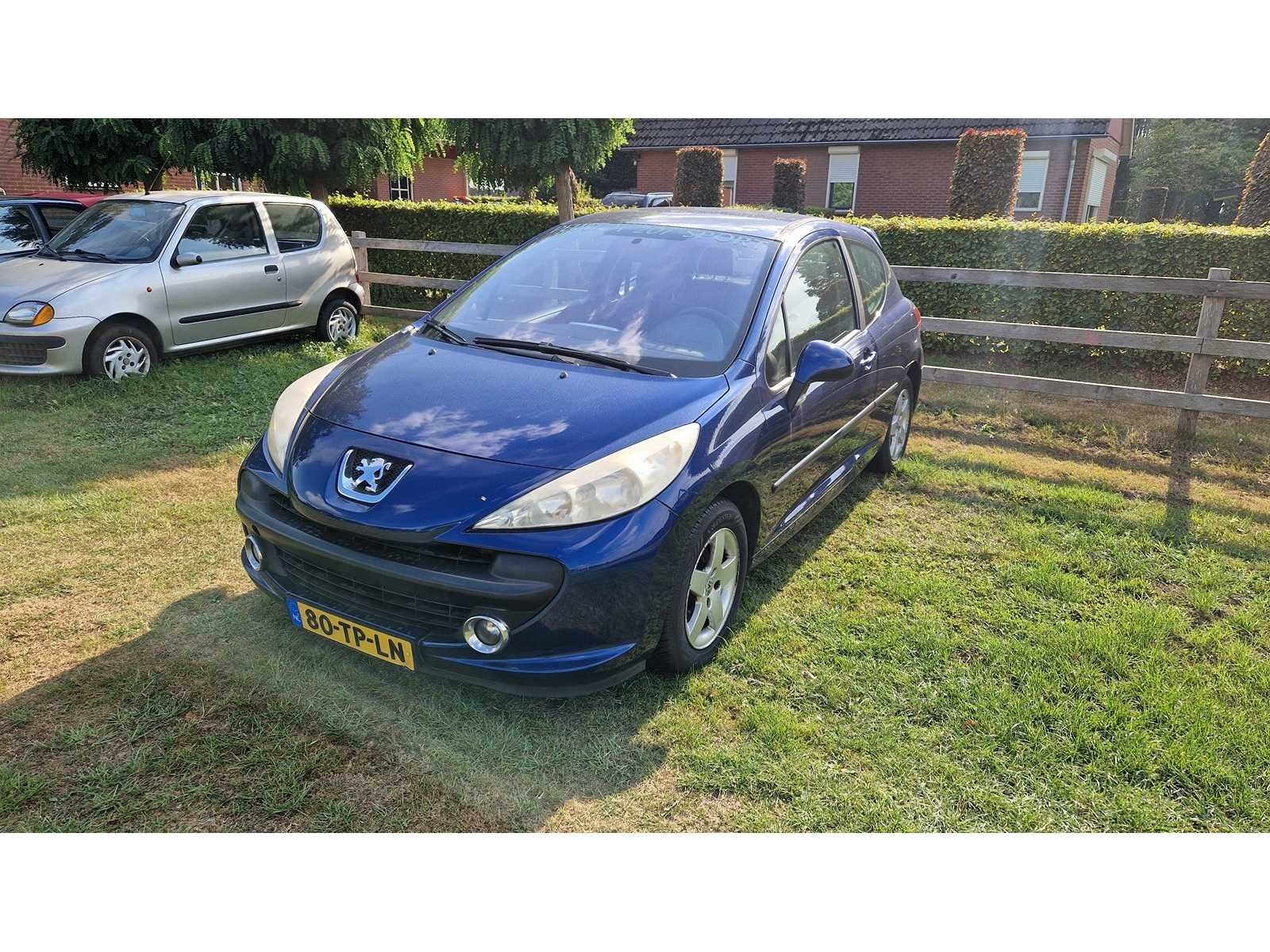 2007 Peugeot 207 1.4-16V XS Personenauto, Voorwielaandrijving, 4 cilinders, Blauw, 49 €/maand