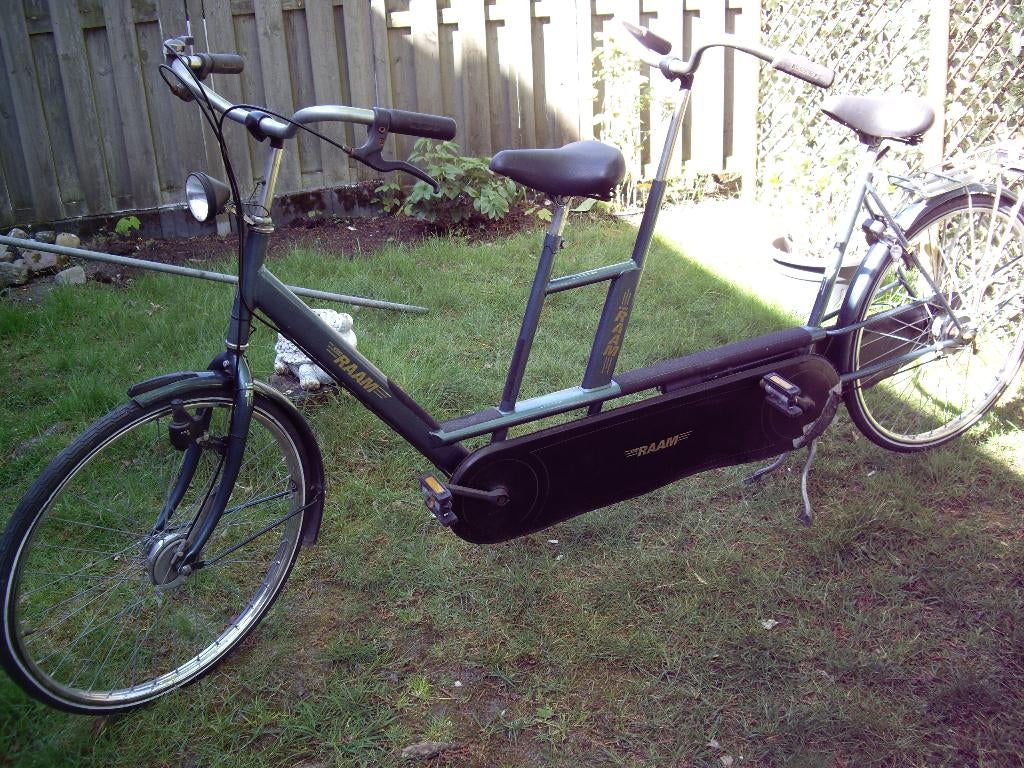 tekoop nette tandem van raam 3 versn tromremmen 175,00, Fietsen en Brommers, Fietsen | Tandems, 53 tot 57 cm, Minder dan 10 versnellingen