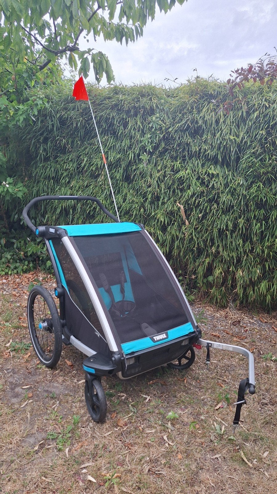 Thule Chariot Lite 2 Kinder fietskar en wandelwagen, Ophalen, Gebruikt, Opvouwbaar, 20 tot 40 kg