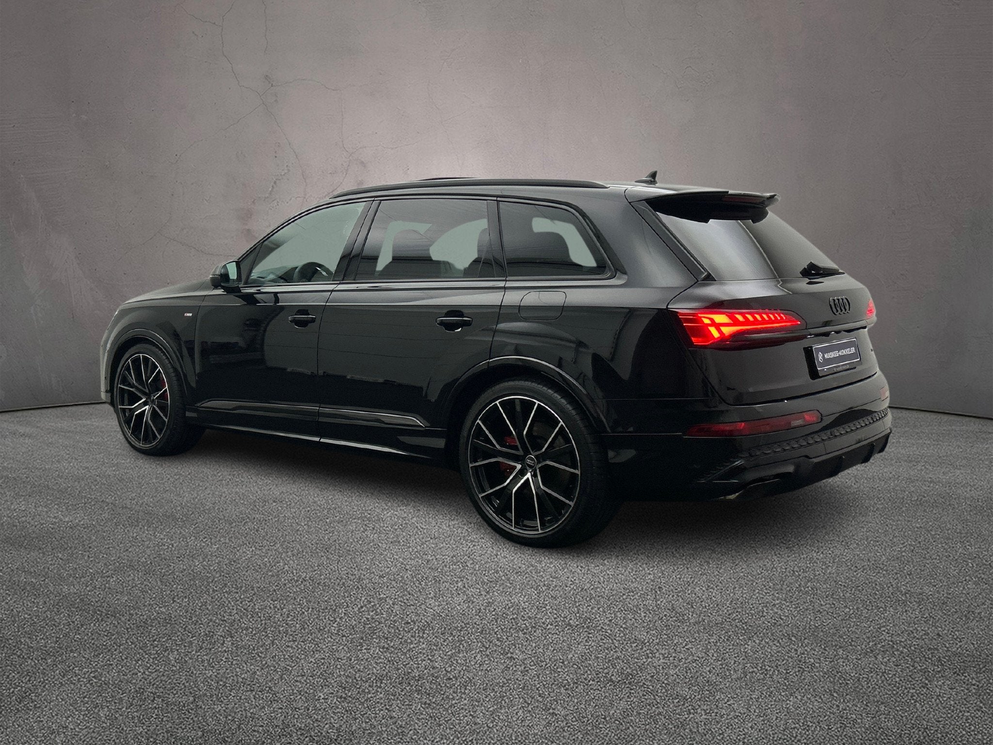 Audi Q7, Automaat, Euro 6, 2800 kg, Zwart