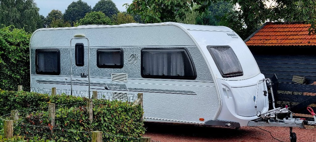 Knaus Südwind 500 KU | Airco | Stapelbed | Compleet, Schokbreker, Rondzit, Omvormbare zithoek, Particulier
