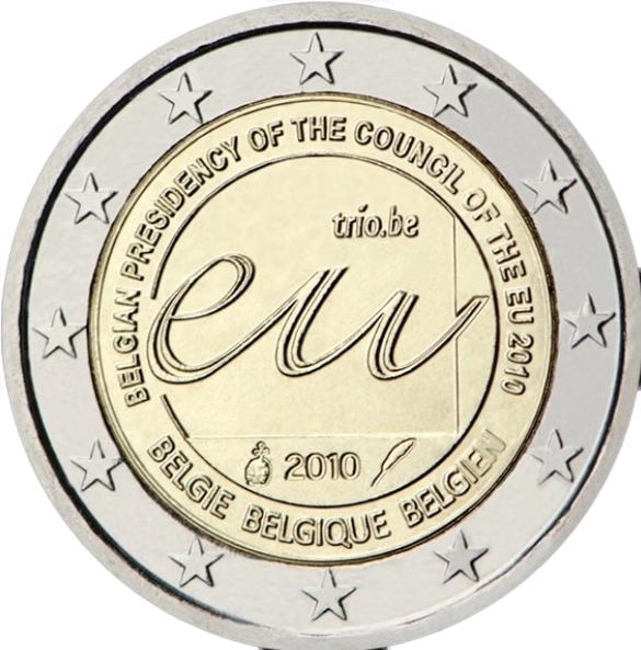 Euromunten, Ophalen of Verzenden, België, 2 euro, Losse munt