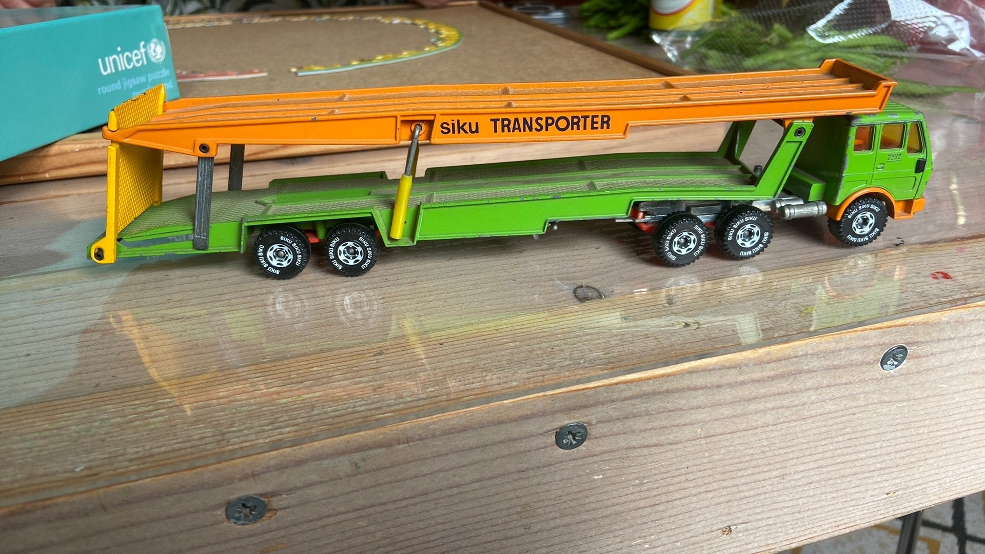 Siku transporter, Ophalen of Verzenden, Zo goed als nieuw, Bus of Vrachtwagen, SIKU