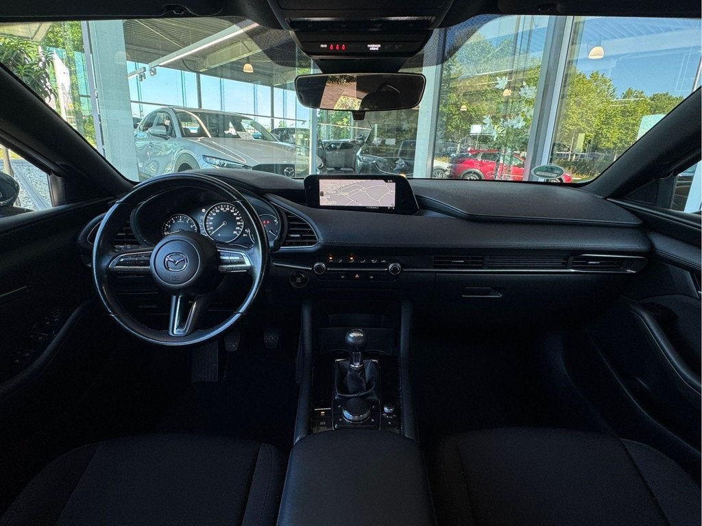 Mazda 3 2.0 e-SkyActiv-X M Hybrid 186 Airco / Navi / LM-Velg, Auto's, Mazda, 1998 cc, Stof, Gebruikt, Origineel Nederlands