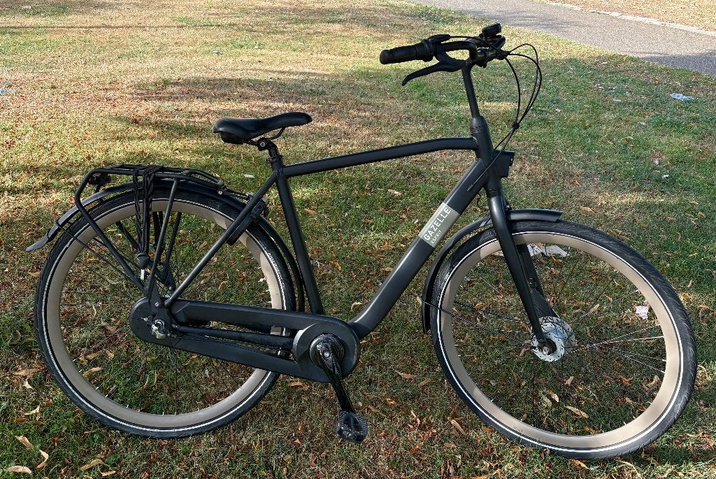 ZGAN NIEUW MODEL Gazelle Esprit 3v FRAME 54 CM MATT ZWART., Versnellingen, Zo goed als nieuw, Gazelle, Trommelrem
