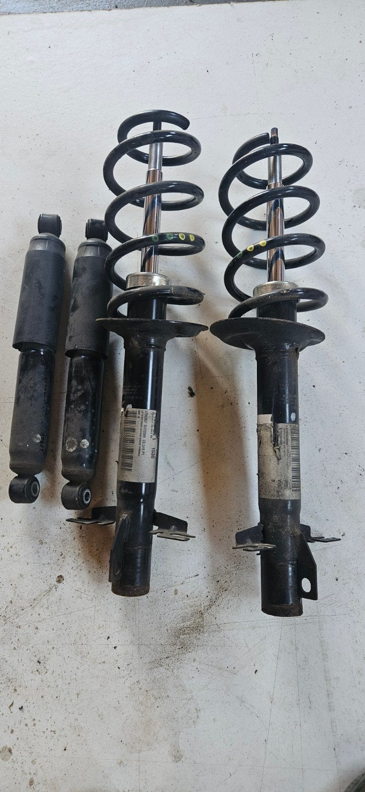 Schokdempers en veren set Fiat Ducato- Gebruikt, Ophalen, Gebruikt, Fiat