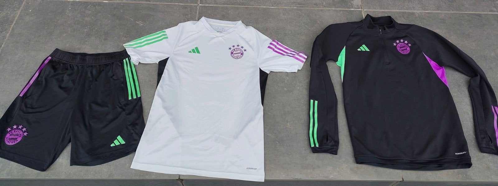 Voetbaltenue incl trui Bayern München maat (volwassen) S, Meerkleurig, Ophalen of Verzenden, Adidas, Voetbal