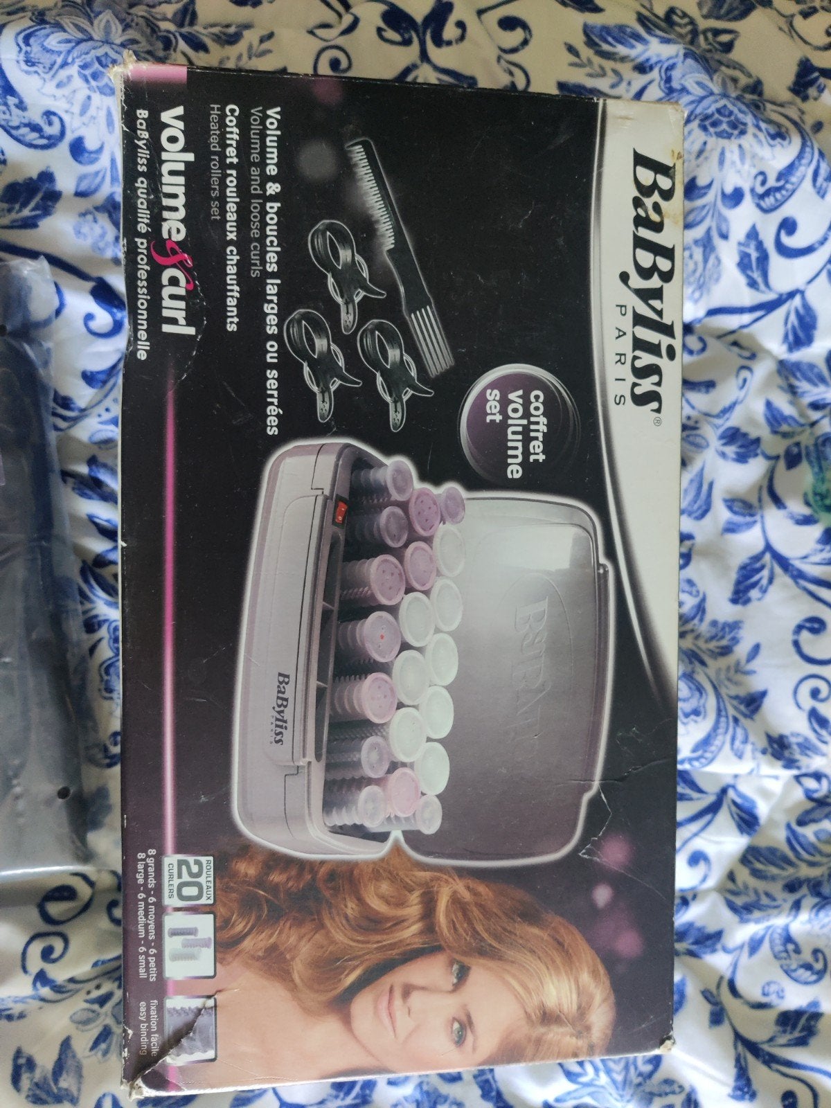 BaByliss Volume Curl Heated Rollers Set - Krulset, Ophalen of Verzenden, Gebruikt, Krultang of Stijltang