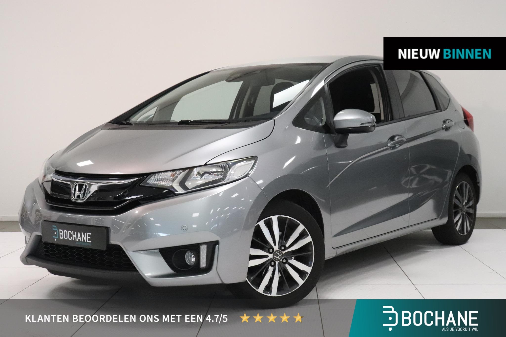 Honda Jazz 1.3 i-VTEC Elegance | Camera | Climate control |, Auto's, Dealer onderhouden, Gebruikt, 4 cilinders, Met garantie (alle)