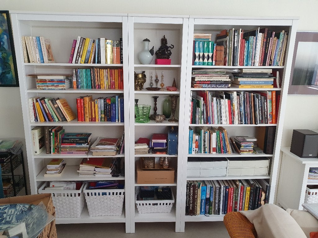 Brede en smalle boekenkasten - combineren mogelijk, Huis en Inrichting, Kasten | Boekenkasten, Ophalen, Met plank(en), 50 tot 100 cm