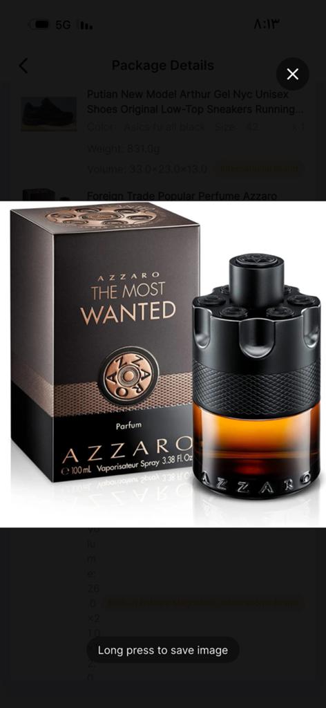 Azzaro The Most Wanted Parfum 100ml - Nieuw in doos, Ophalen, Nieuw