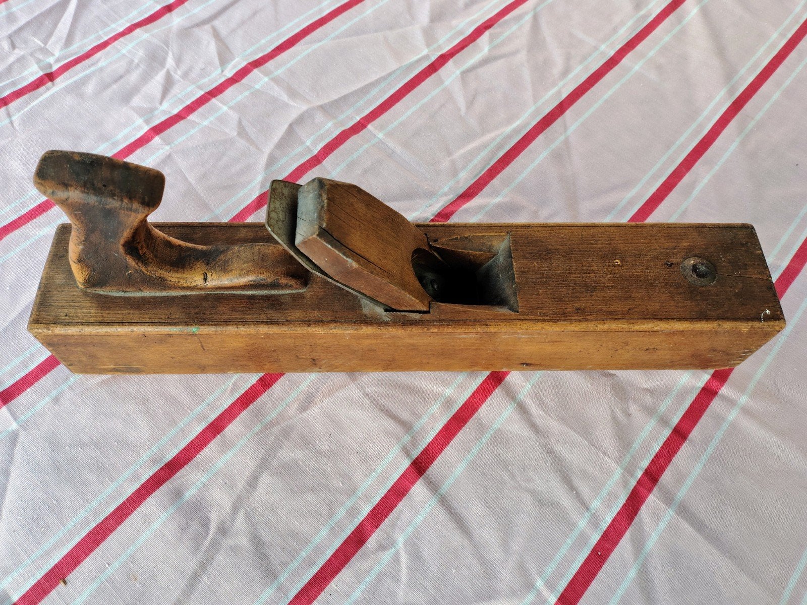 Vintage houten schaaf - Handgereedschap, Ophalen of Verzenden