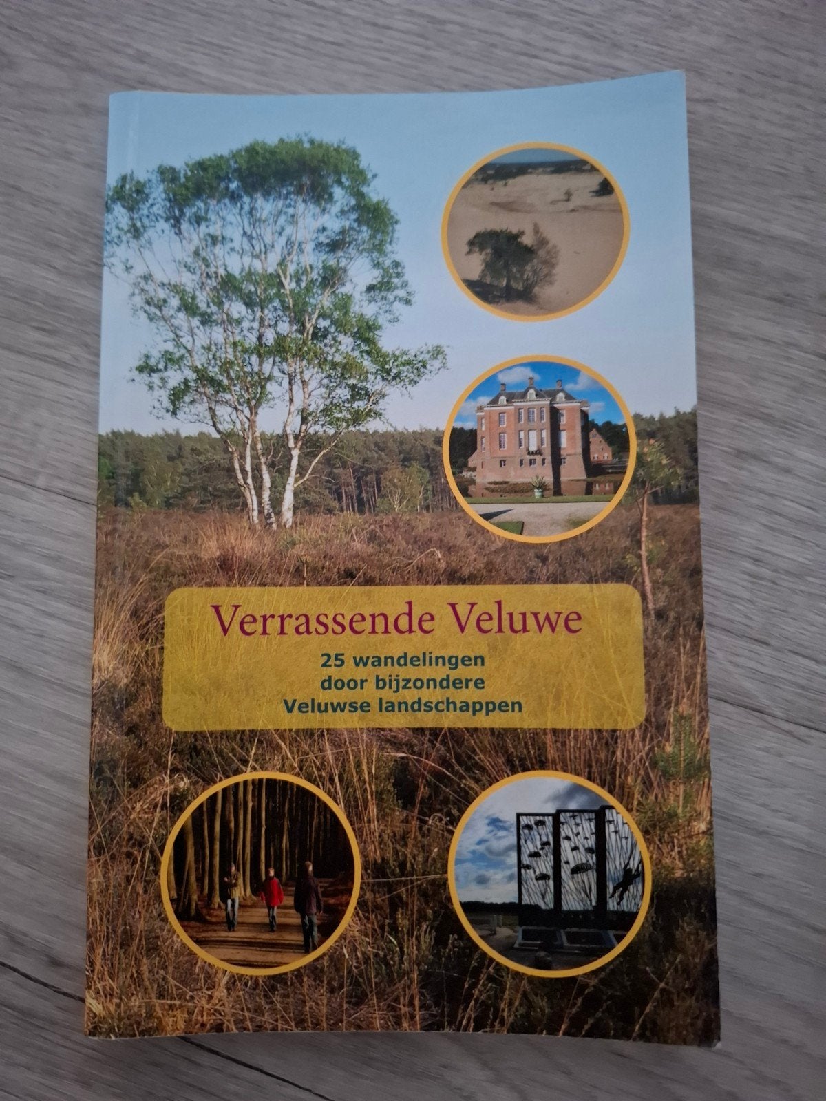 Anton Logemann - Verrassende Veluwe, wandelboekje Veluwe, Fiets- of Wandelgids, Anton Logemann, Ophalen of Verzenden, Benelux