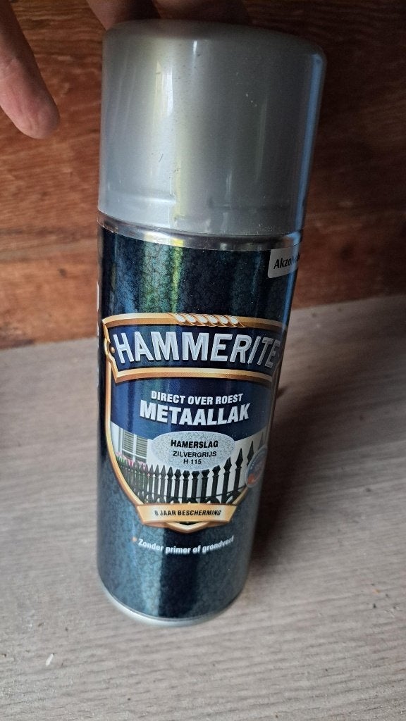hammerite metaallak, Ophalen, Nieuw, Grijs, Lak