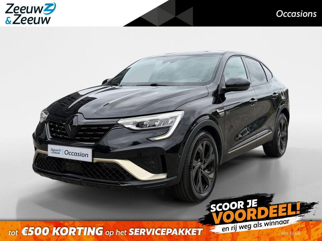 Renault Arkana 145PK E-Tech Hybrid E-Tech Engineered Automaa, Auto's, Renault, Gebruikt, Zwart, Bedrijf, 760 kg
