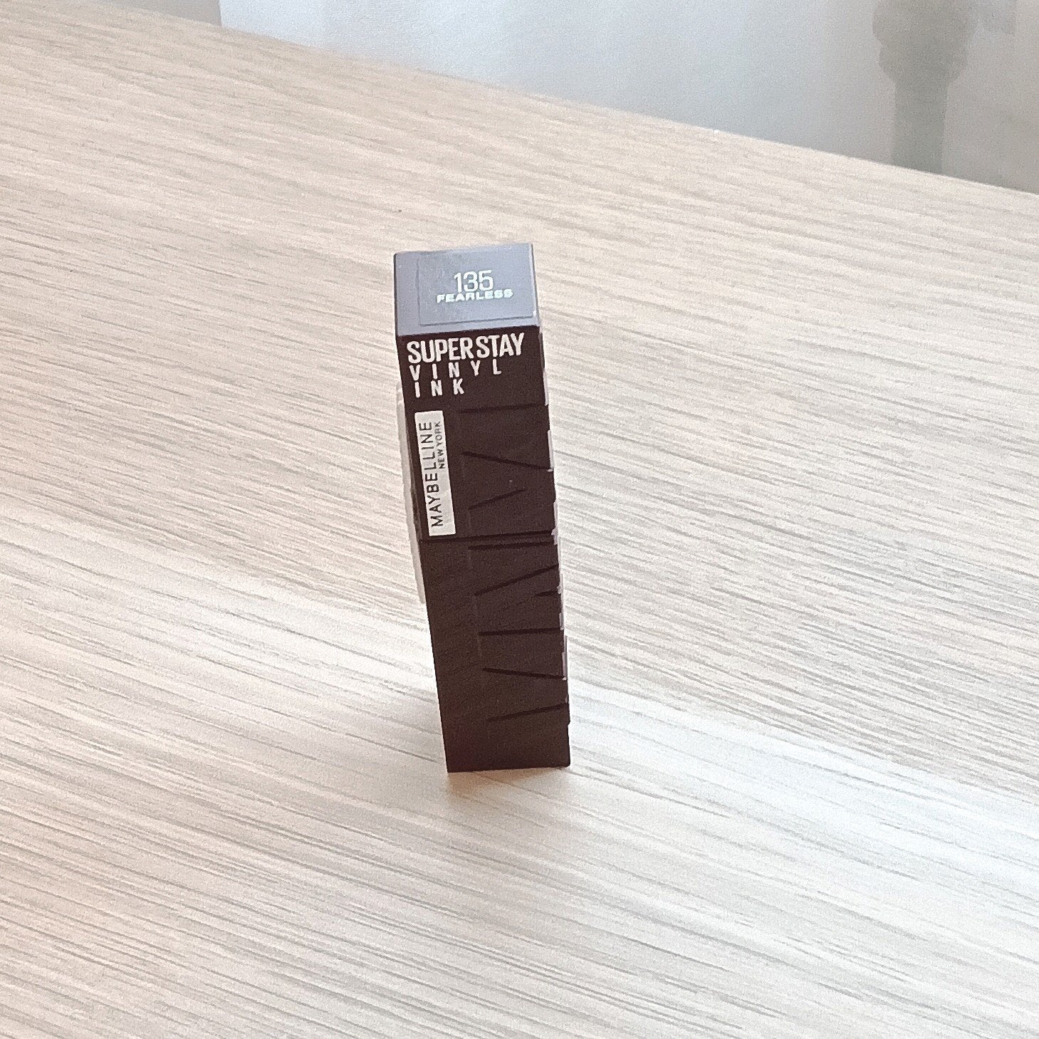 Maybelline superstay vinyl ink 135 fearless lipstick (nieuw), Ophalen of Verzenden, Nieuw, Lippen