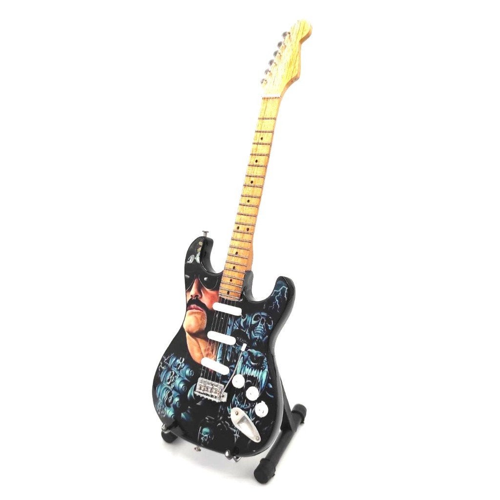 Motorhead Lemmy miniatuur gitaar 25cm mini guitar deco, Info@deconoord.nl, Deco Noord, Nieuw, Ophalen of Verzenden