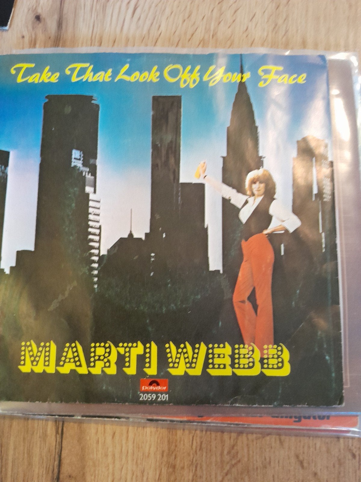 Marti webb 7inch take that look off your face, Ophalen of Verzenden, Zo goed als nieuw, Pop