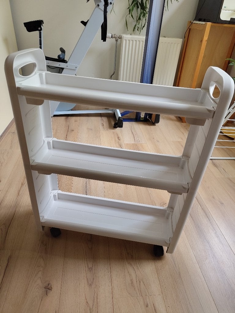 Handig plastic karretje, Ophalen, Zo goed als nieuw