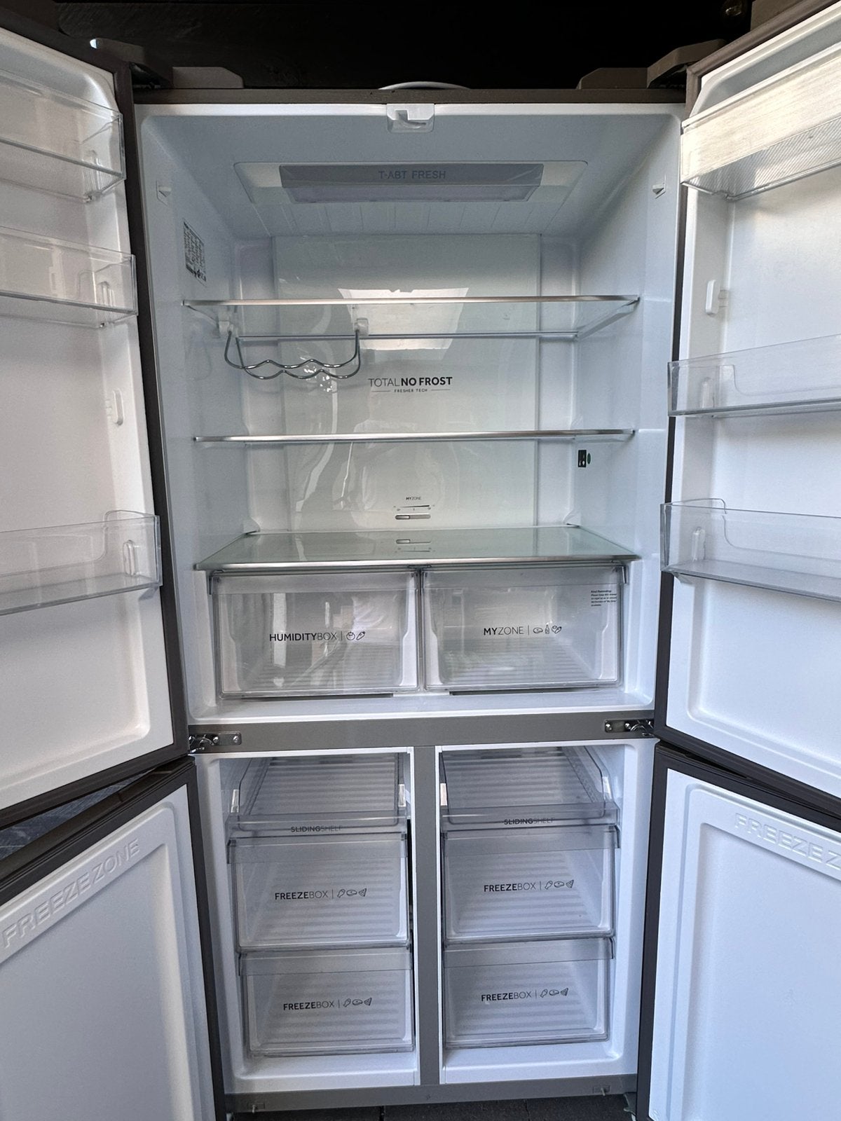 Haier htf-540dp7 Amerikaanse koelkast, Witgoed en Apparatuur, Ophalen, 200 liter of meer, 60 cm of meer, 160 cm of meer
