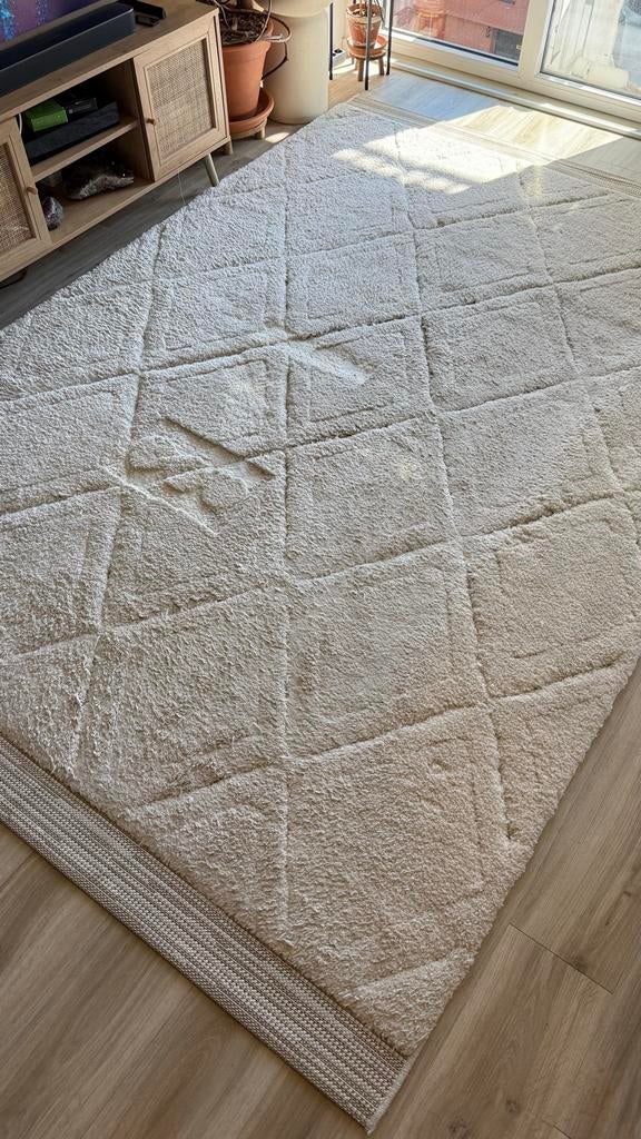 Benuta Vloerkleed Aimee 200x290 - Crème/Beige, Ophalen, Gebruikt, 200 cm of meer, Crème