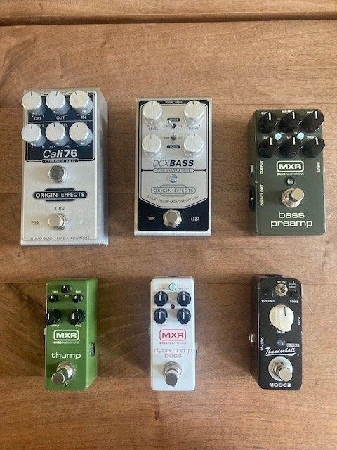 MXR Thump, Mooer Thunderball, Muziek en Instrumenten, Effecten, Ophalen of Verzenden, Zo goed als nieuw, Compressor