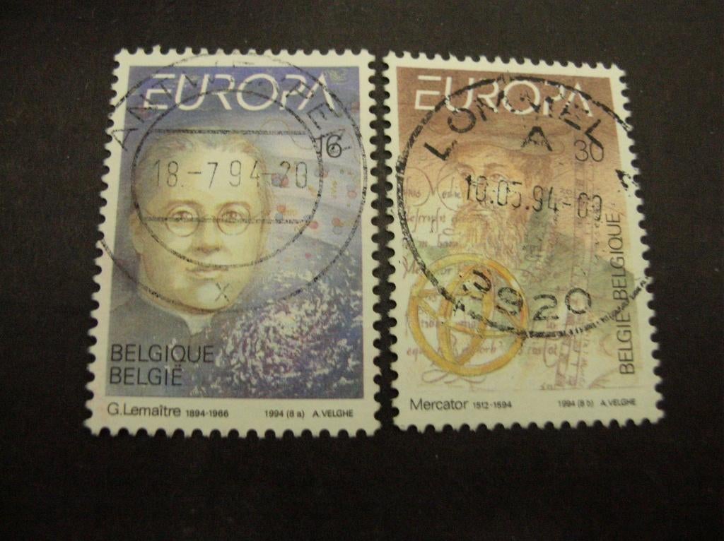 Cept/Verenigd Europa België 1994 gestempeld, Postzegels en Munten, Ophalen of Verzenden, Overige landen, Gestempeld