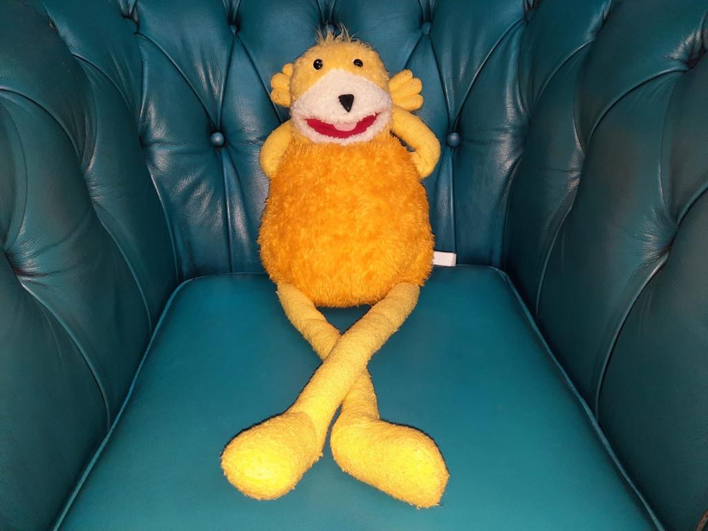 Flat Eric knuffel van Mr. Oizo - Vintage verzamelobject, Gebruikt, Overige merken, Overige typen, Ophalen of Verzenden