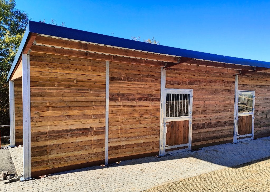 Robuuste Paardenboxen versterkte Buitenboxen Paardenstallen, Dieren en Toebehoren, Opfok